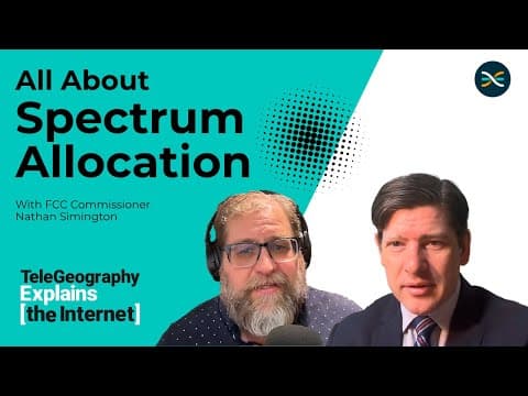 FCC Commissioner Explains Spectrum Allocation