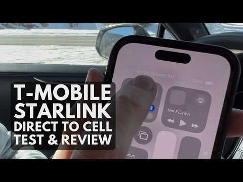 T-Mobile Starlink Direct to Cell Review - Rocky Mountains Test