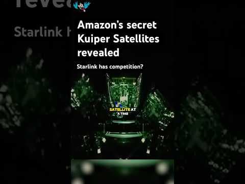 Amazon's secret Kuiper Satellites revealed - Starlink has competition