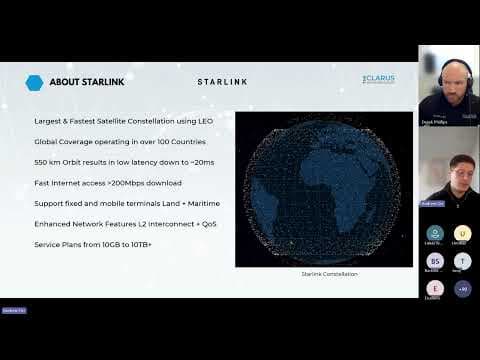 Starlink Mini for remote business operations: Clarus Networks webinar
