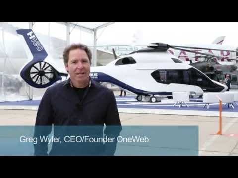 Greg Wyler CEO / Founder OneWeb talks about satellite production