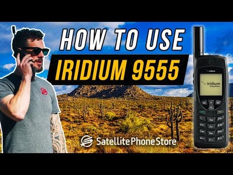 How Iridium 9555 Satellite Phone Works