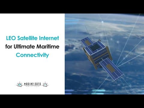 LEO Satellite Internet for Maritime Connectivity