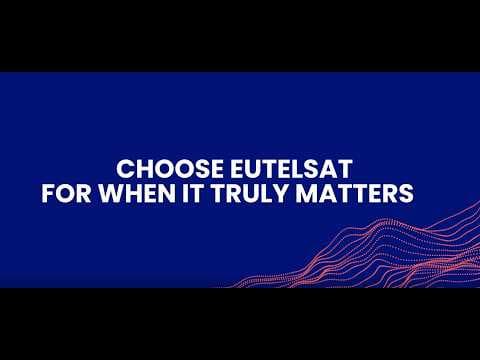 Eutelsat's OneWeb LEO constellation, explained by Eutelsat (video)